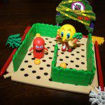 Pac-Man K'NEX- Pac's Pac World Maze New!
