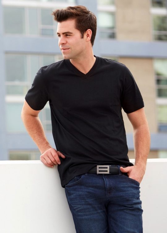 Intrepid nickel buckle, black belt - Copy - Copy